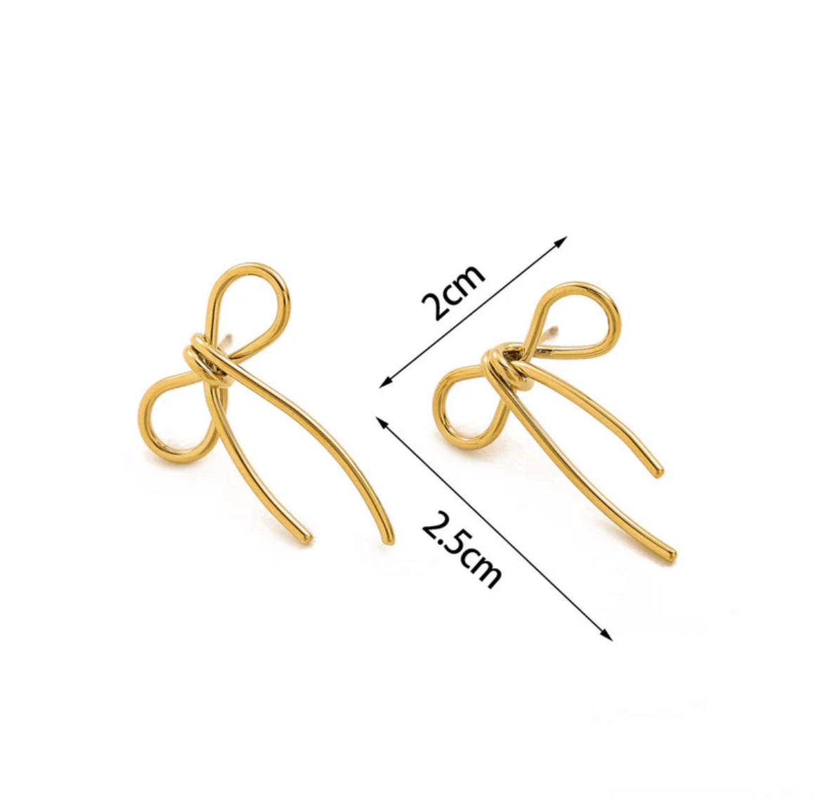 BOWS earrings